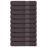 Vidaxl sauna towels 10 st 80x200 cm 360 g m² 100% cotton anthracite