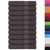 Vidaxl sauna towels 10 st 80x200 cm 360 g m² 100% cotton anthracite