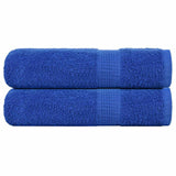 Vidaxl Shower towels 2 ST 70x140 cm 360 g m² 100% cotton blue