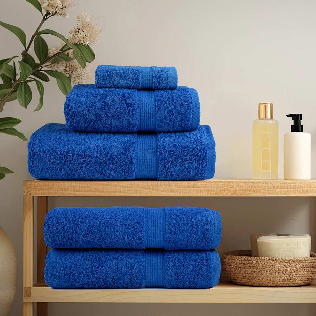 Vidaxl Shower towels 2 ST 70x140 cm 360 g m² 100% cotton blue