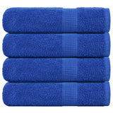 Vidaxx Duschtücher 4 Stück 70x140 cm 360 g m² 100 % Baumwolle blau
