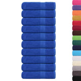 Vidaxx Duschtücher 10 Stück 70x140 cm 360 g m² 100 % Baumwolle blau