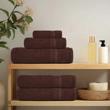 Vidaxx Duschtücher 2 Stück 70x140 cm 360 g m² 100 % Baumwolle braun