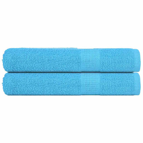 Vidaxx Handtücher Frogn 2 Stk 100x200 cm 360 g m² türkis