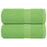 Vidaxl Soap Wipes 2 St 30x30 cm 360 g m² 100% bomuld Apple Green