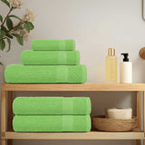 Vidaxl Bath towels 2 ST 100x150 cm 360 g m² 100% cotton apple green