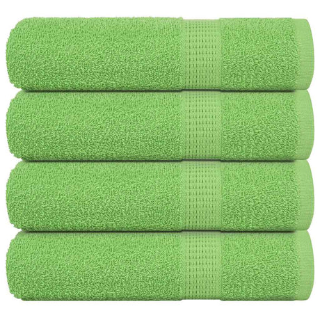 Vidaxx Badetücher Frogn 4 Stk 100x150 cm 360 g m² apfelgrün