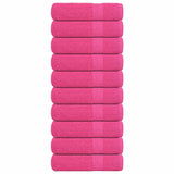 Vidaxx Handtücher Frogn 10 Stück 50x100 cm 360 g m² rosa