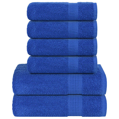 Vidaxx 6-teiliges Handtuchset Frogn 360 g m² blau