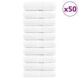 Vidaxl gostujoči brisanje Solund 50 pcs 600 g m² 30x30 cm bela