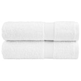 VidaXL Badetücher SOLUND 2 Stk. 600 g m² 100x150 cm weiß
