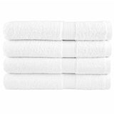 VidaXL Saunatücher Solund 4 Stk. 600 g m² 80x200 cm weiß