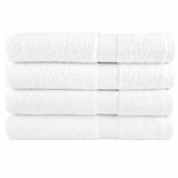 Vidaxl sauna cloths Solund 4 pcs 600 g m² 80x200 cm white