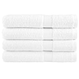 Vidaxx Handtücher Solund 4 Stück 600 g m² 100x200 cm weiß