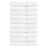 Vidaxx Handtücher Solund 10 Stück 600 g m² 100x200 cm weiß