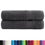 Vidaxl Bath Towels Solund 2 PCS 600 G M² 70x140 cm Anthracite