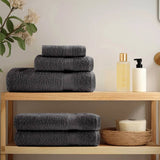 Vidaxl Bath Towels Solund 4 PCS 600 G M² 100x150 cm Anthracite