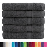 VidaXL Saunatücher Solund 25 Stück 600 g m² 80x200 cm Farbe Anthrazit