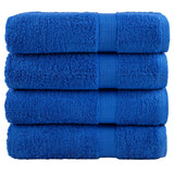 Vidaxl Towels Solund 4 pcs 600 g m² 50x100 cm blue