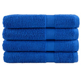 Vidaxx Saunatücher Solund 4 Stück 600 g m² 80x200 cm blau