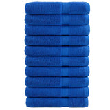 Vidaxx Saunatücher Solund 10 Stück 600 g m² 80x200 cm blau