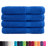 Vidaxx Handtücher Solund 4 Stück 600 g m² 100x200 cm blau