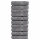 ASCOLLI VIDAXL da bagno Solundio 10 ST 600 g M² 70x140 cm grigio