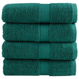 Vidaxl Guest Wipes Solund 4 pezzi 600 g m² 30x30 cm Verde