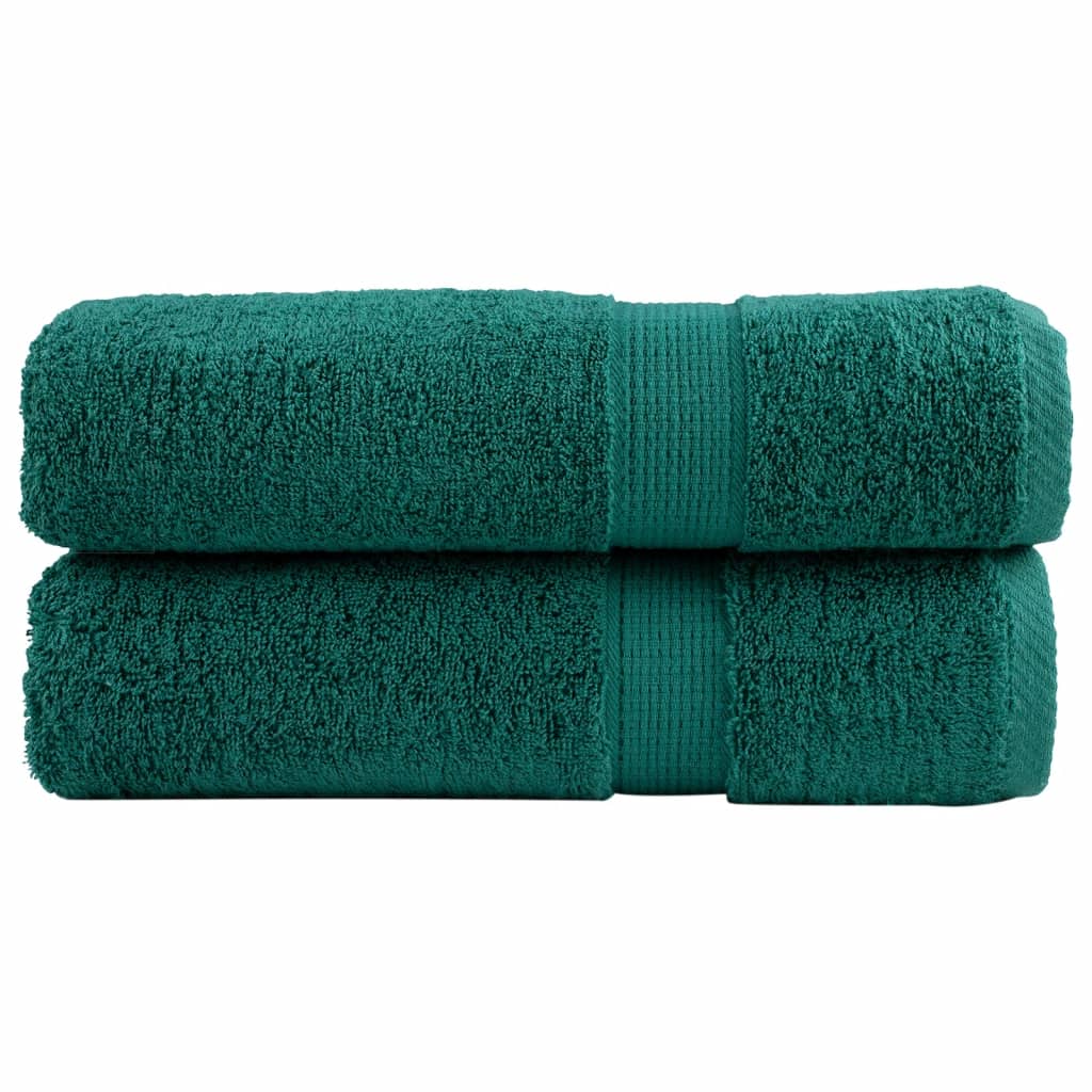 Vidaxl Bath Towels Solund 2 PCS 600 g M² 100x150 cm