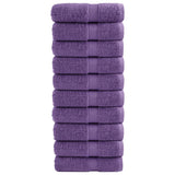 Vidaxl Gästtorkare Solund 10 St 600 g m² 30x30 cm Purple