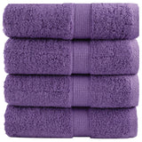 Vidaxl Wipes Solund 4 PCS 600 g m² 30x50 cm Purple