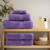 Vidaxl Towels Solund 4 pcs 600 g m² 50x100 cm Purple