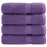 Vidaxl Bath Towels Solund 4 PCS 600 G m² 70x140 cm lilla