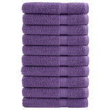 Vidaxx Handtücher Solund 10 Stück 600 g m² 100x200 cm lila