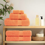 Toallas de baño Vidaxl Solund 4 PCS 600 g m² 70x140 cm naranja