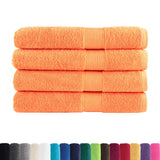 Vidaxx Handtücher Solund 4 Stück 600 g m² 100x200 cm orange