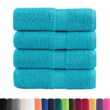 Vidaxl gastendoekjes solund 4 st 600 g m² 30x50 cm turquoise