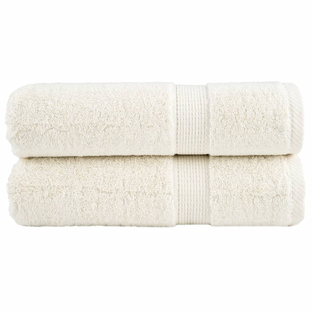 Vidaxl Bath brisače Solund 2 PCS 600 g m² 100x150 cm