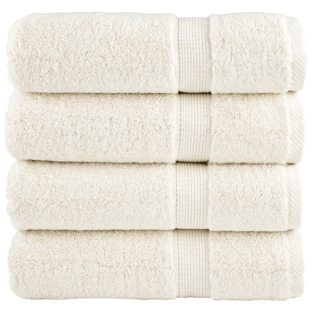 Vidaxl Bad Towel Folitie 4 PCS 600 g m²/x150 cm