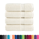 Vidaxl Bath towels Solund 4 pcs 600 g m² 100x150 cm