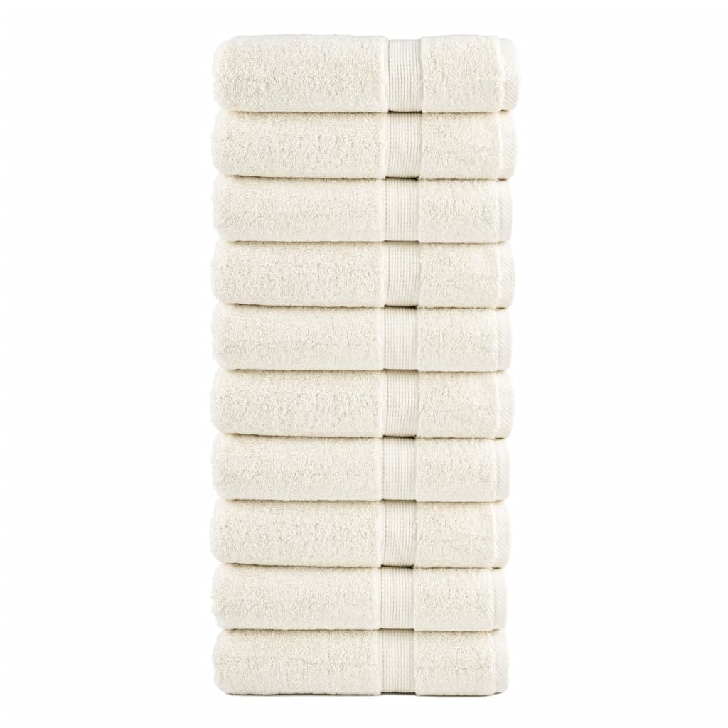 VidaXL Badetücher Solund 10 Stück 600 g m² 100x150 cm
