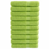 Vidaxl sauna cloths Solund 10 pcs 600 g m² 80x200 cm apple green