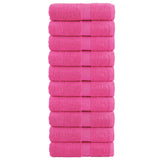 Vidaxl gastendoekjes solund 10 st 600 g m² 30x50 cm roze