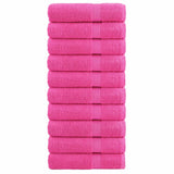 Vidaxx Handtücher Solund 10 Stück 600 g m² 50x100 cm rosa
