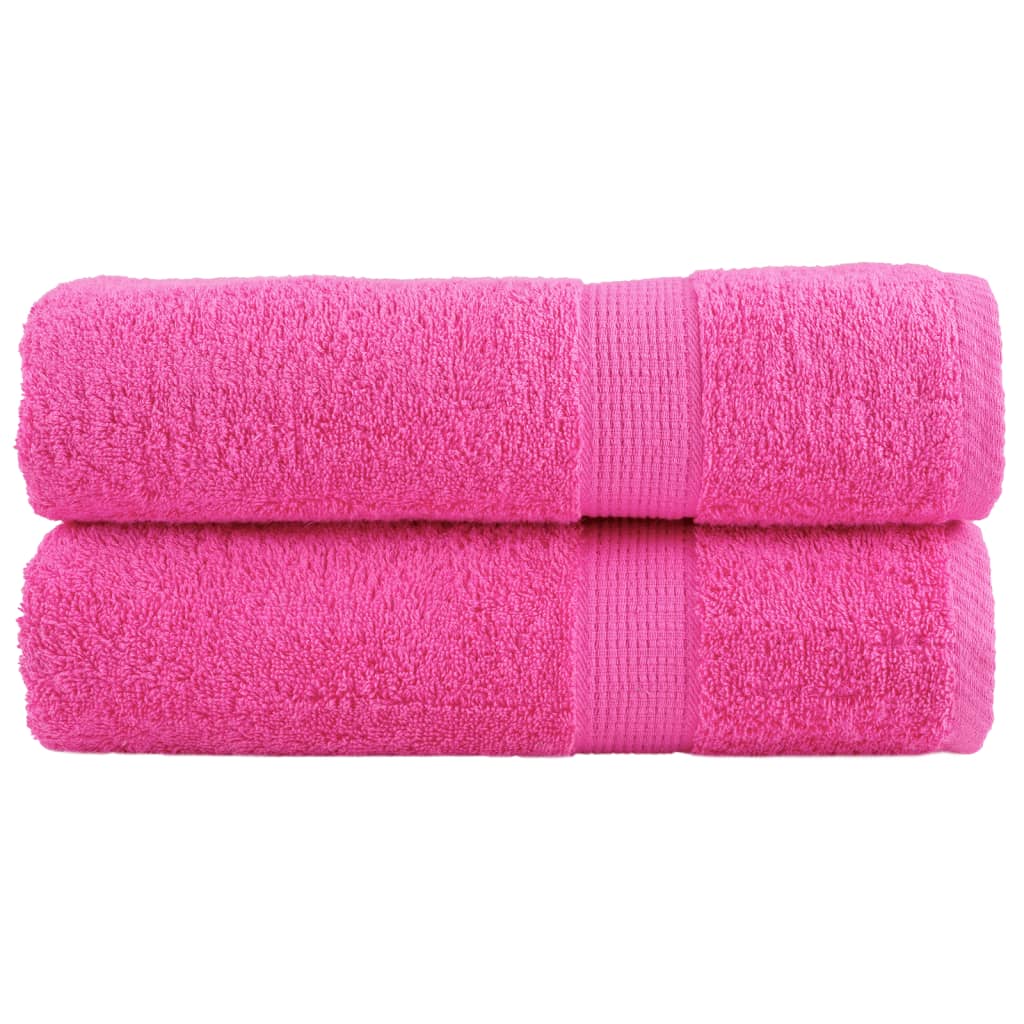 Vidaxl Bath Towels Solund 2 PCS 600 g M² 100x150 cm