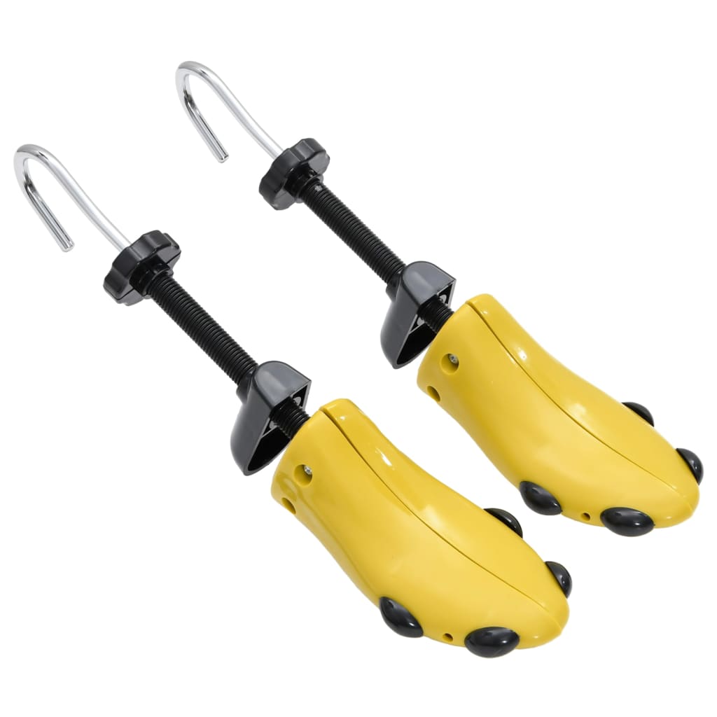 Vidaxl-Schuhspanner mit Schuhdorn EU 41-46 Plastikgelb