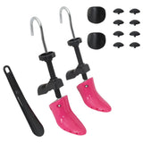Vidaxl-Schuhspanner mit Schuhdorn EU 34-40 Plastikrosa
