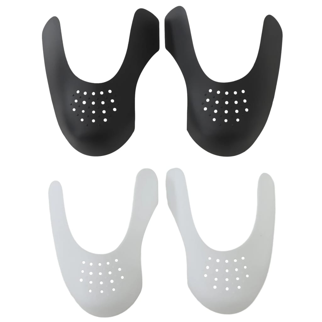 Vidaxl Schuh schreien Protektoren 2 Paar EU 35-40 Plastik