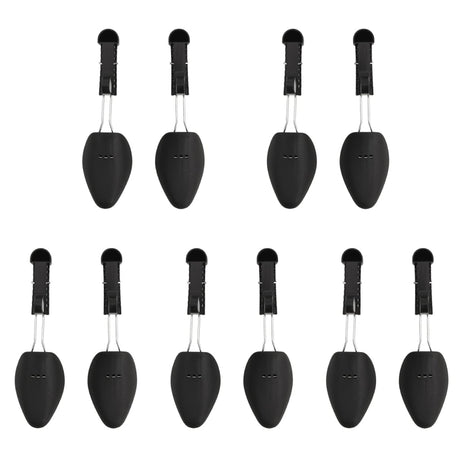 Vidaxl-Schuhspanner 5 Paare EU 35-38 Plastikschwarz