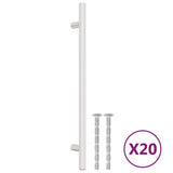 VidaXL Griffe 20 Stück 192 mm Edelstahl silberfarben